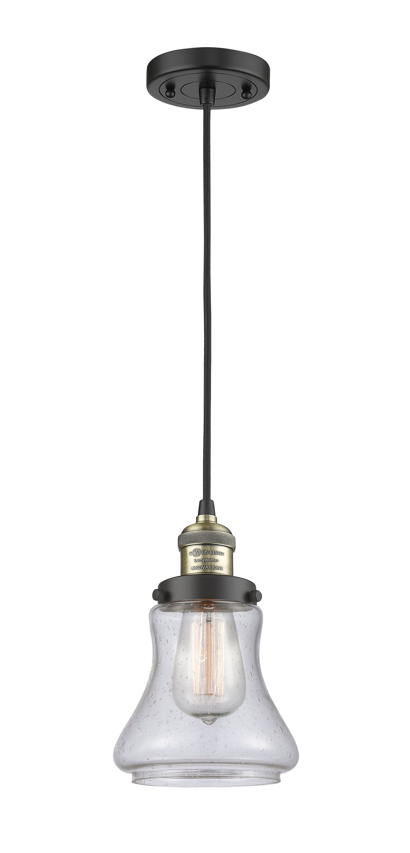 Franklin Restoration Mini Pendant Antique Brass