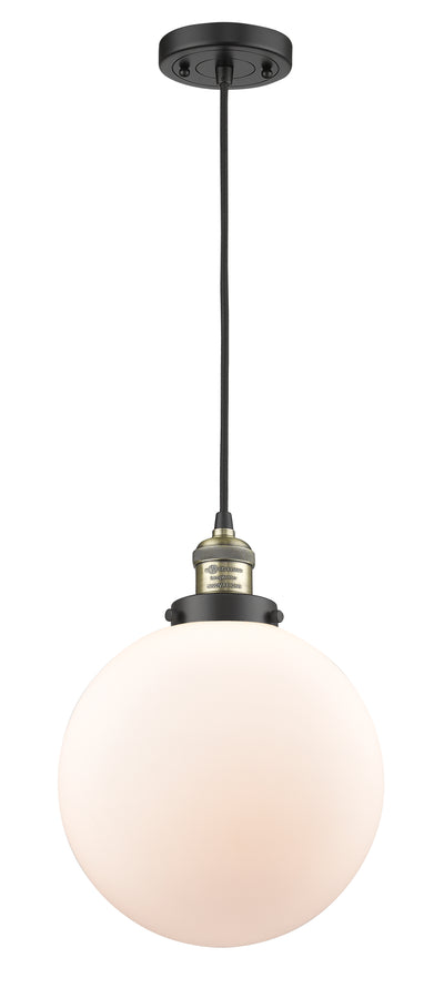 Franklin Restoration Mini Pendant Antique Brass