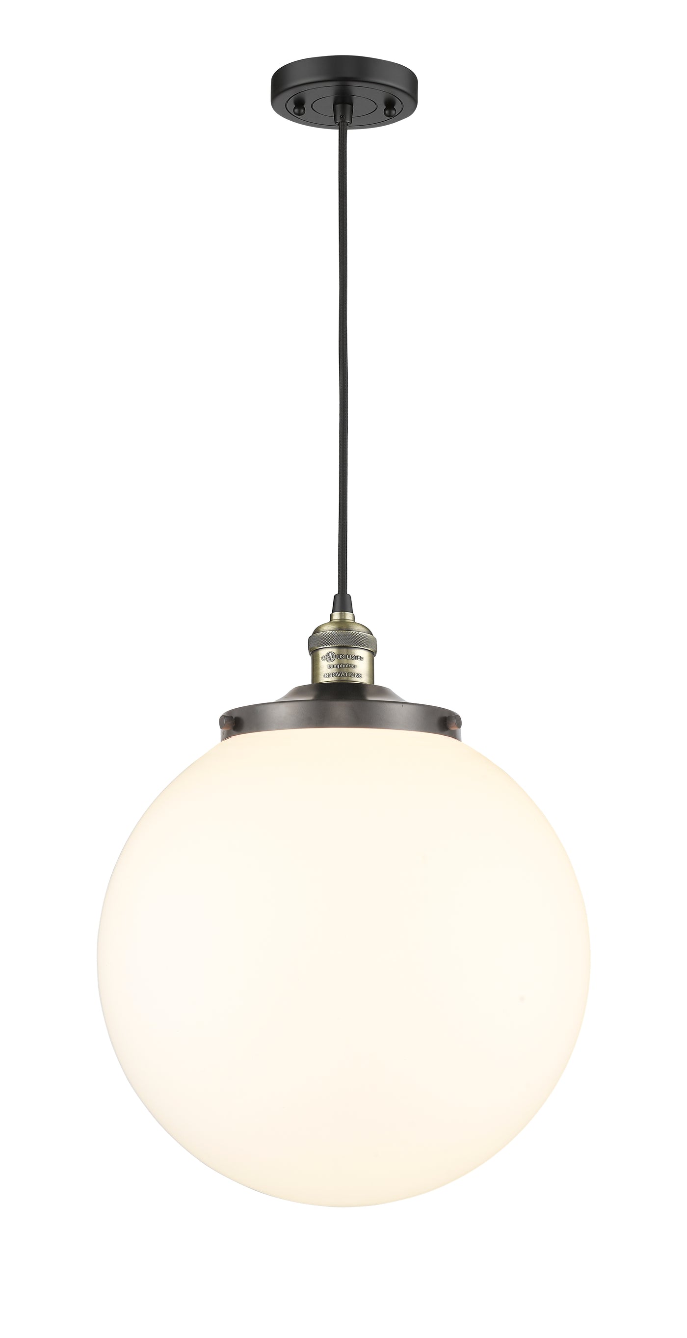 Franklin Restoration Mini Pendant Antique Brass