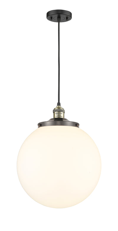 Franklin Restoration Mini Pendant Antique Brass