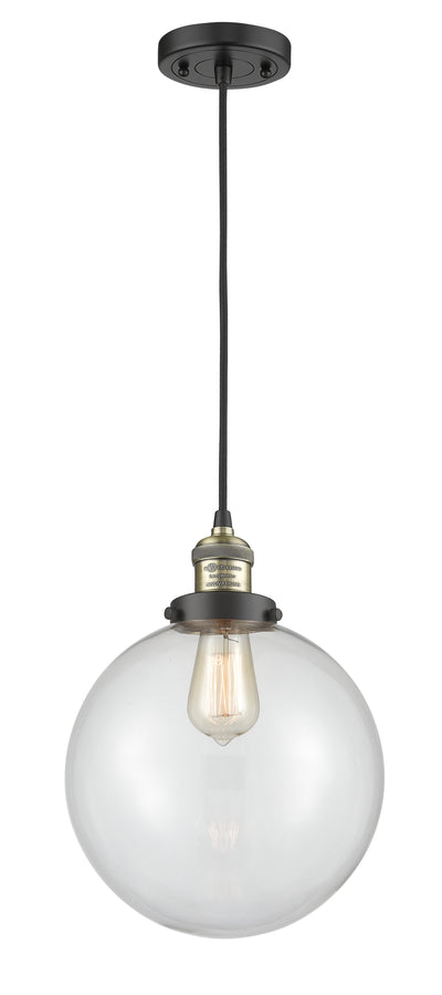Franklin Restoration Mini Pendant Antique Brass