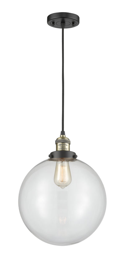 Franklin Restoration Mini Pendant Antique Brass