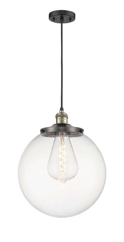 Franklin Restoration Mini Pendant Antique Brass