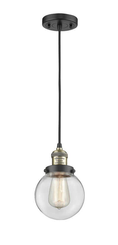 Franklin Restoration Mini Pendant Antique Brass