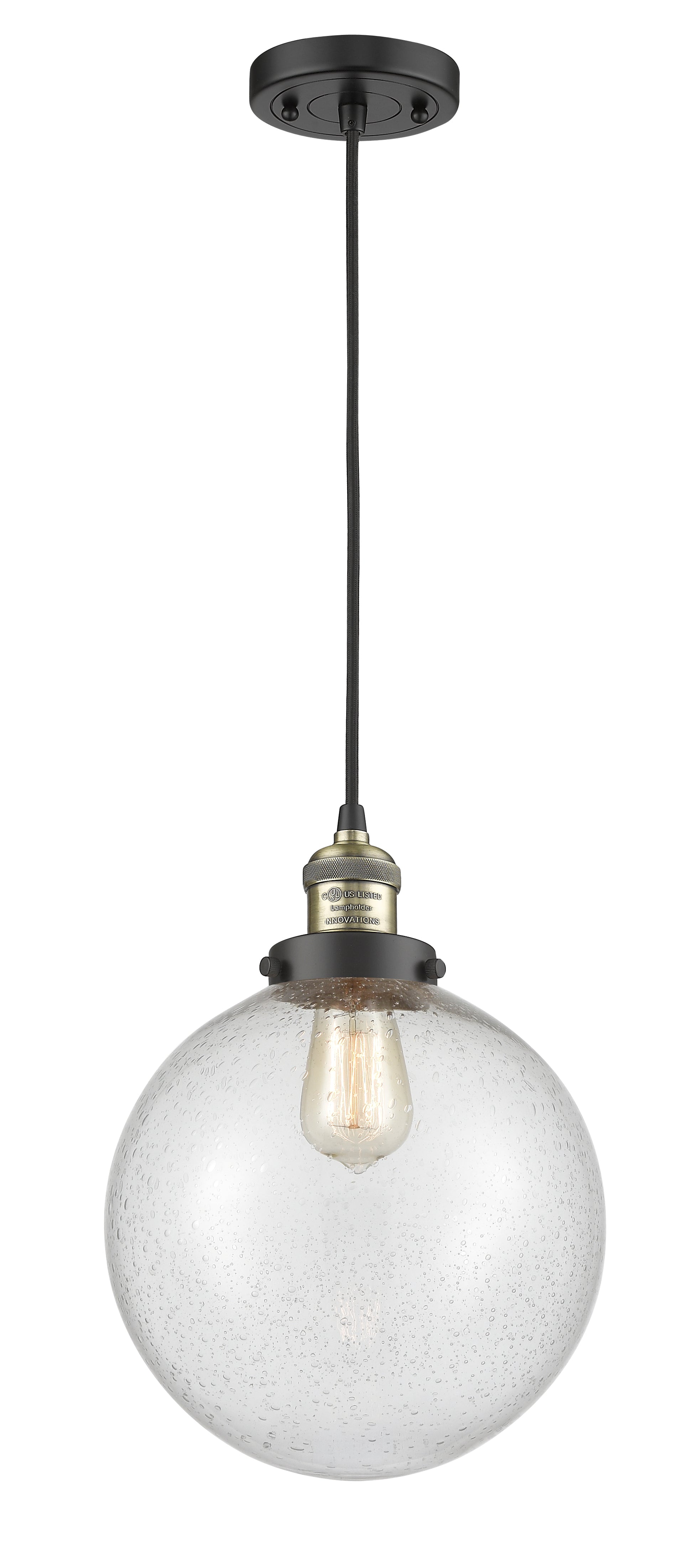 Franklin Restoration Mini Pendant Brass Steel