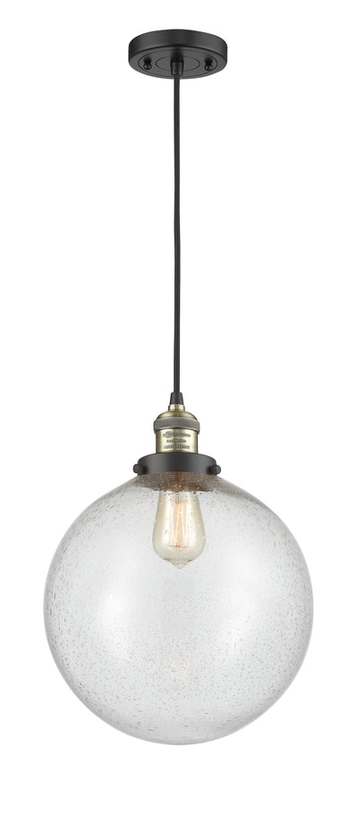 Franklin Restoration Mini Pendant Antique Brass