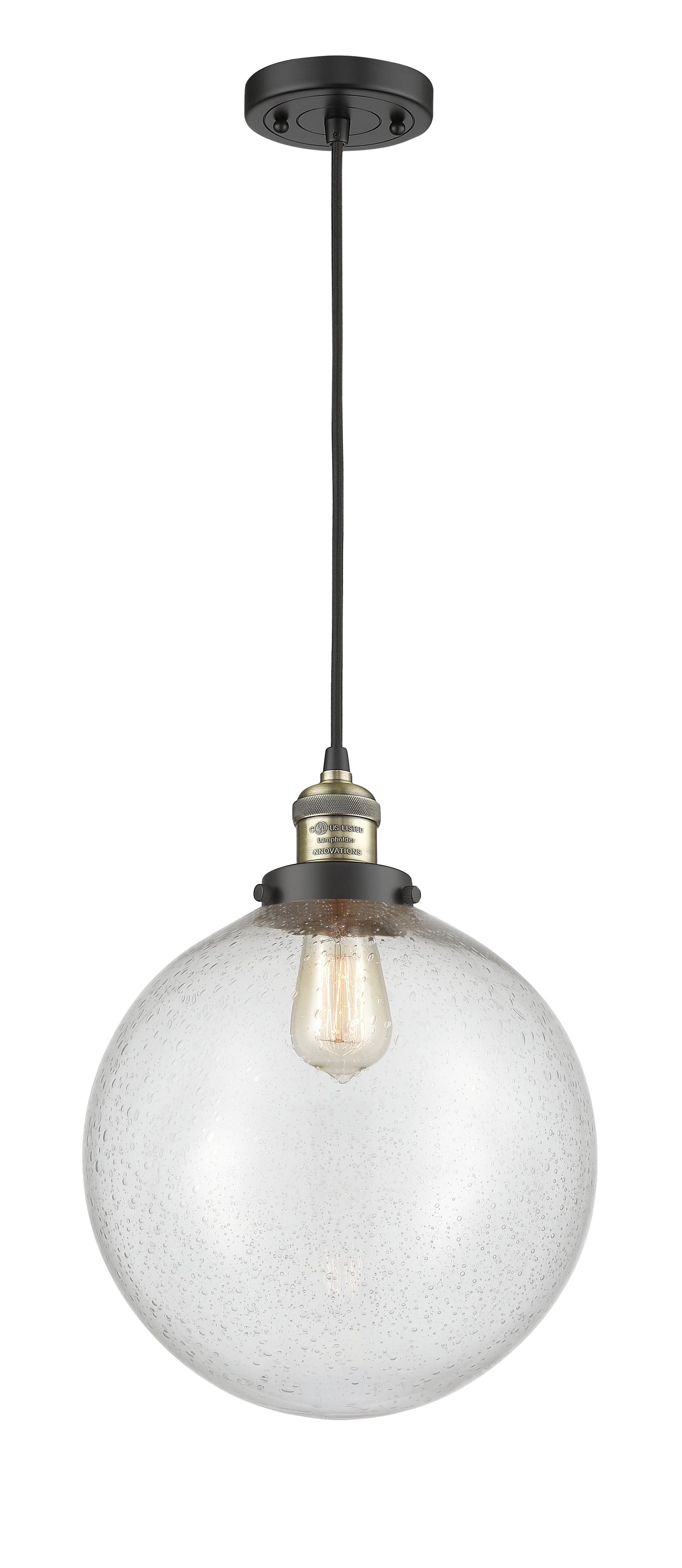 Franklin Restoration Mini Pendant Antique Brass