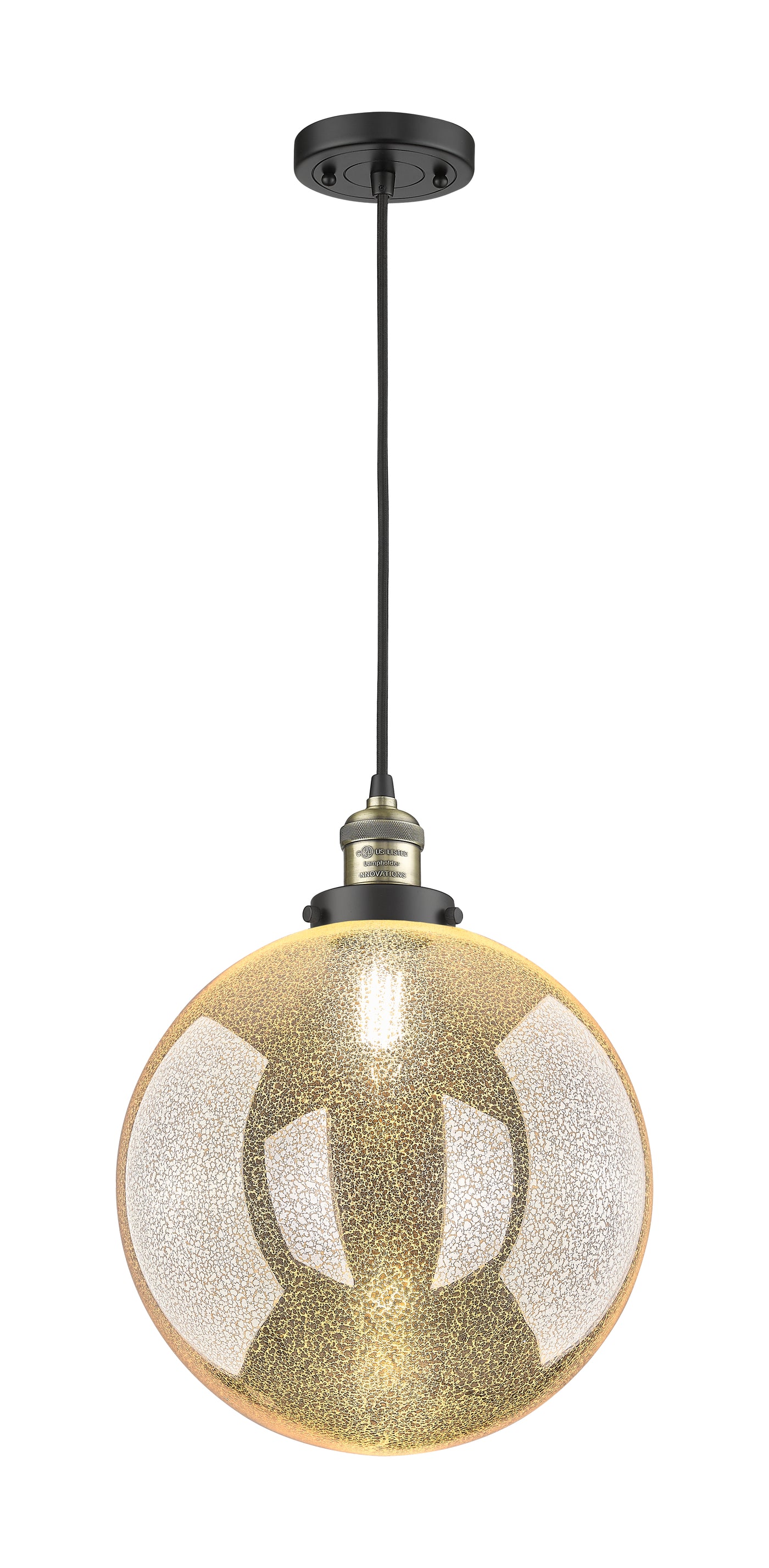 Franklin Restoration Mini Pendant Antique Brass