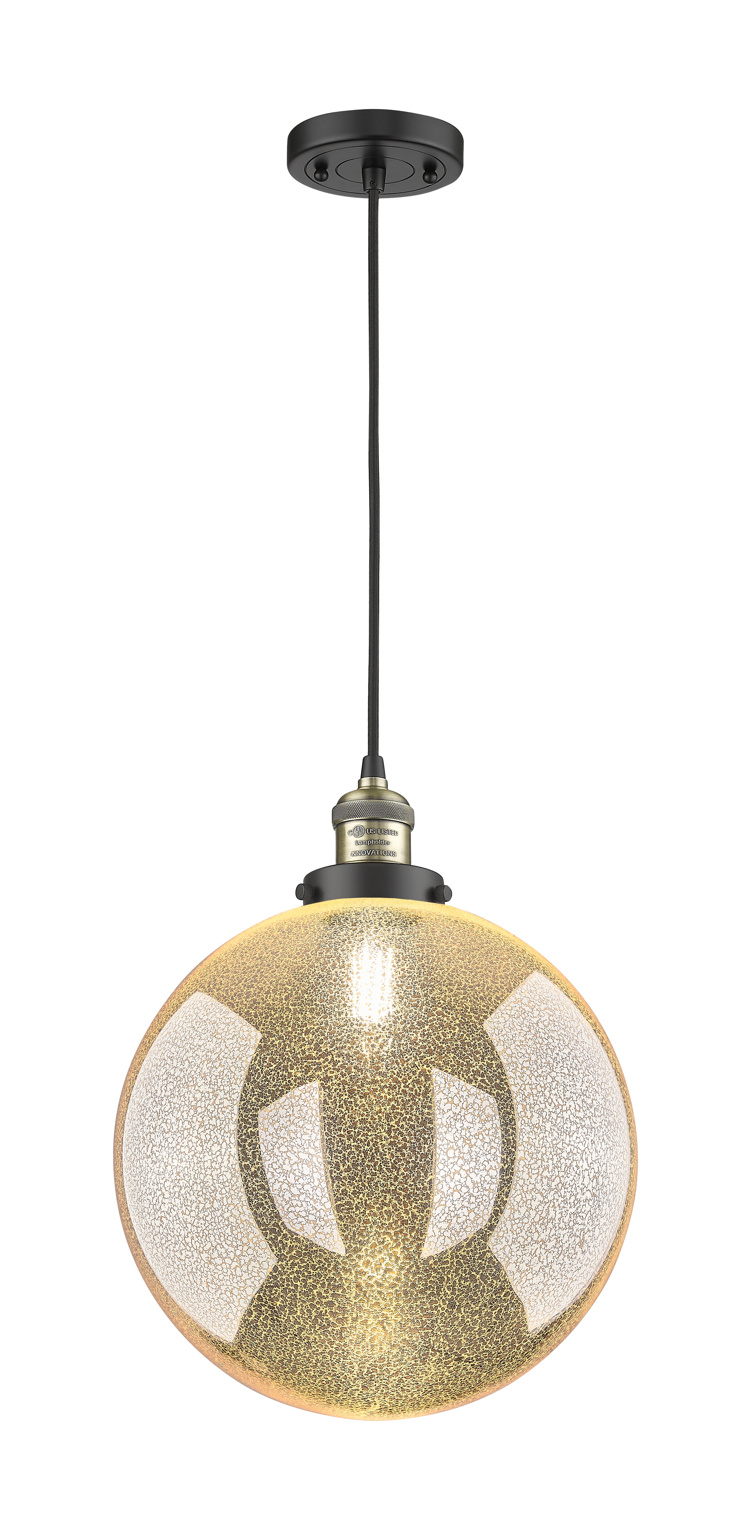 Franklin Restoration Mini Pendant Antique Brass