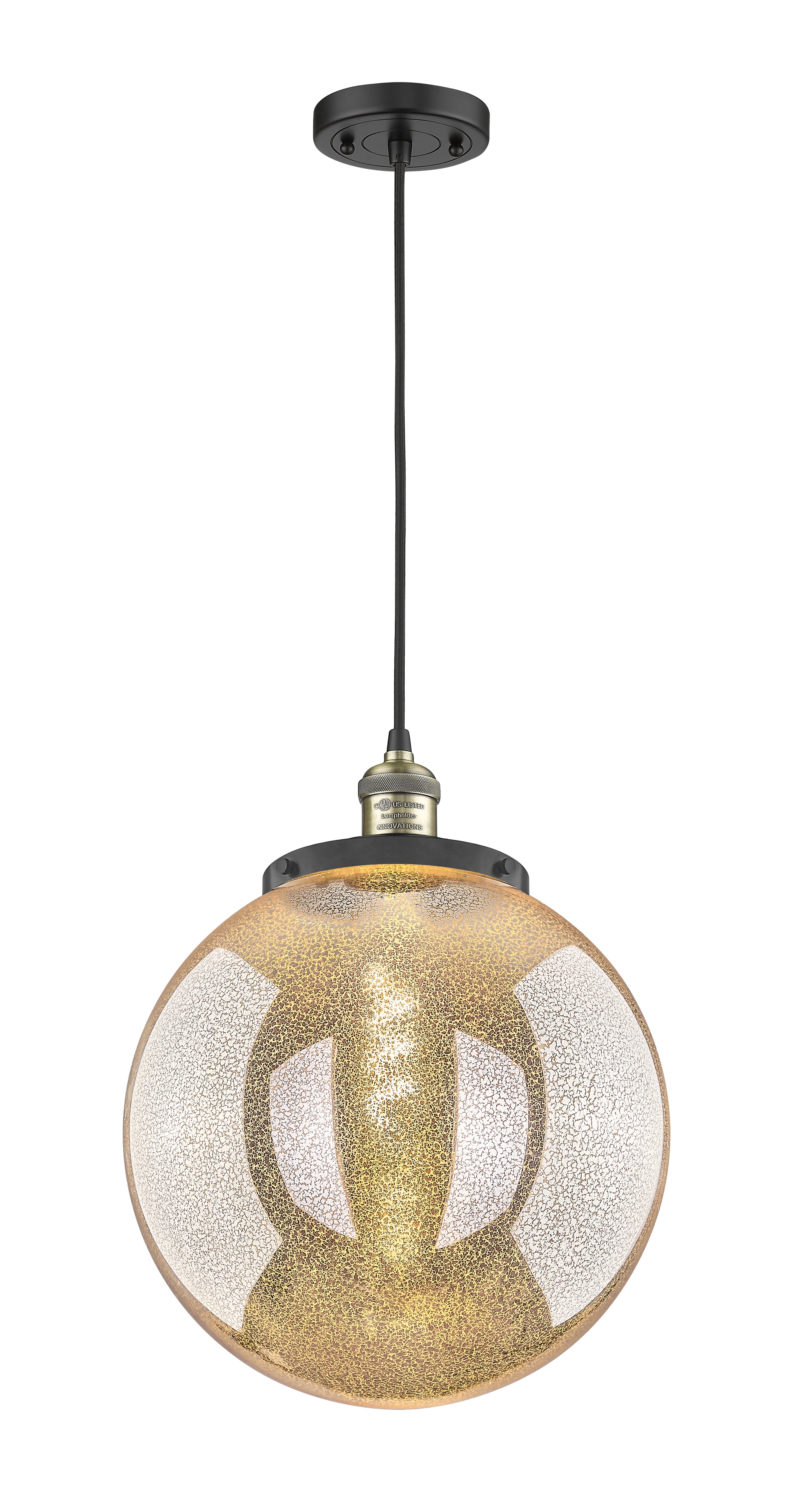 Franklin Restoration Mini Pendant Antique Brass