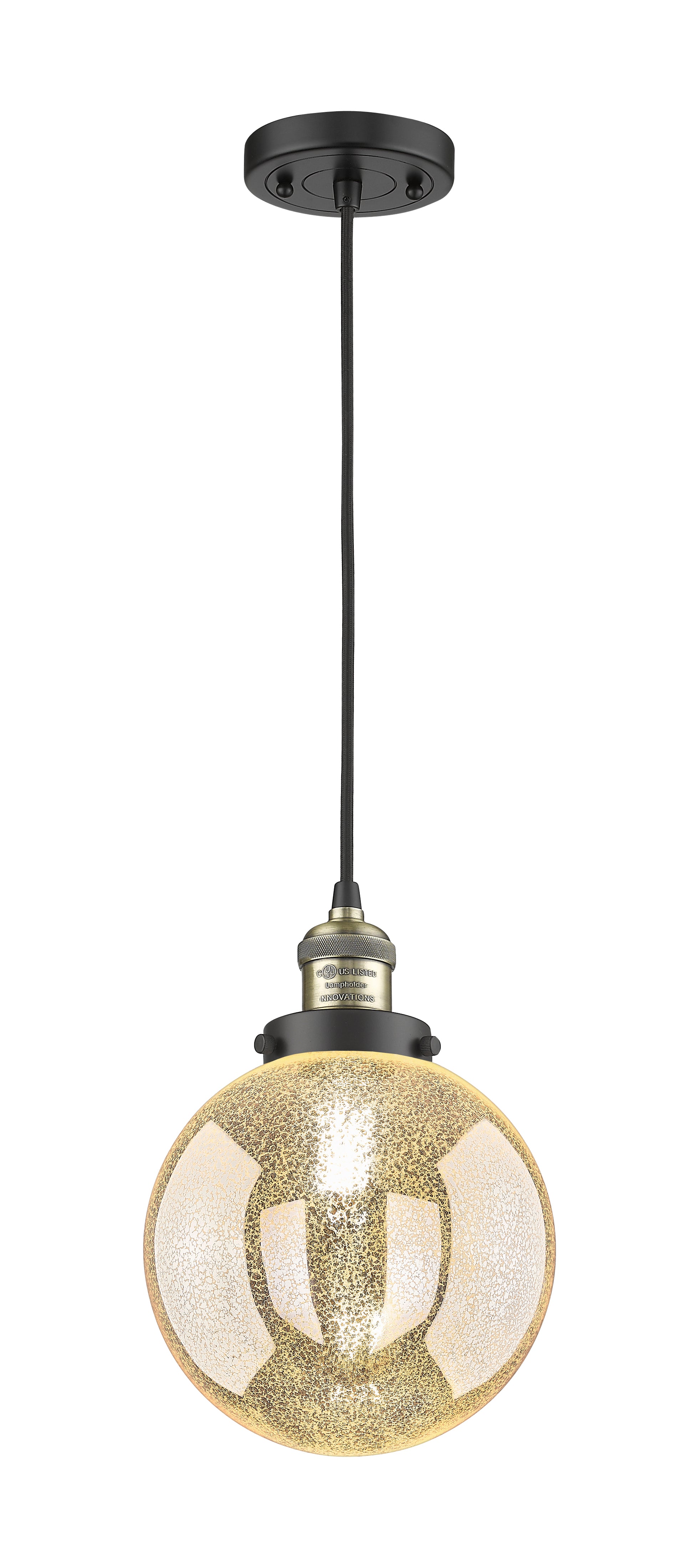 Franklin Restoration Mini Pendant Antique Brass