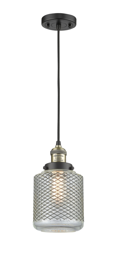 Franklin Restoration Mini Pendant Antique Brass