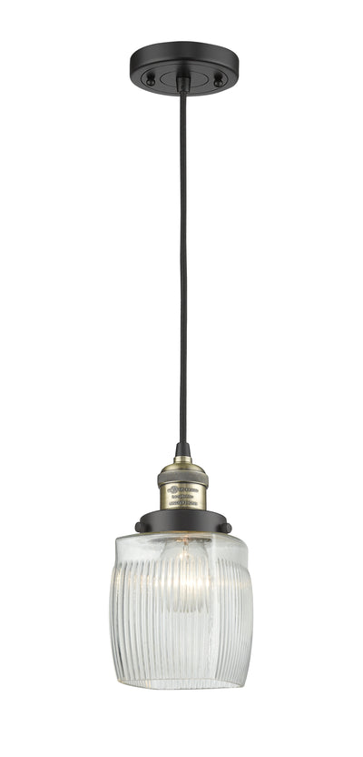 Franklin Restoration Mini Pendant Antique Brass