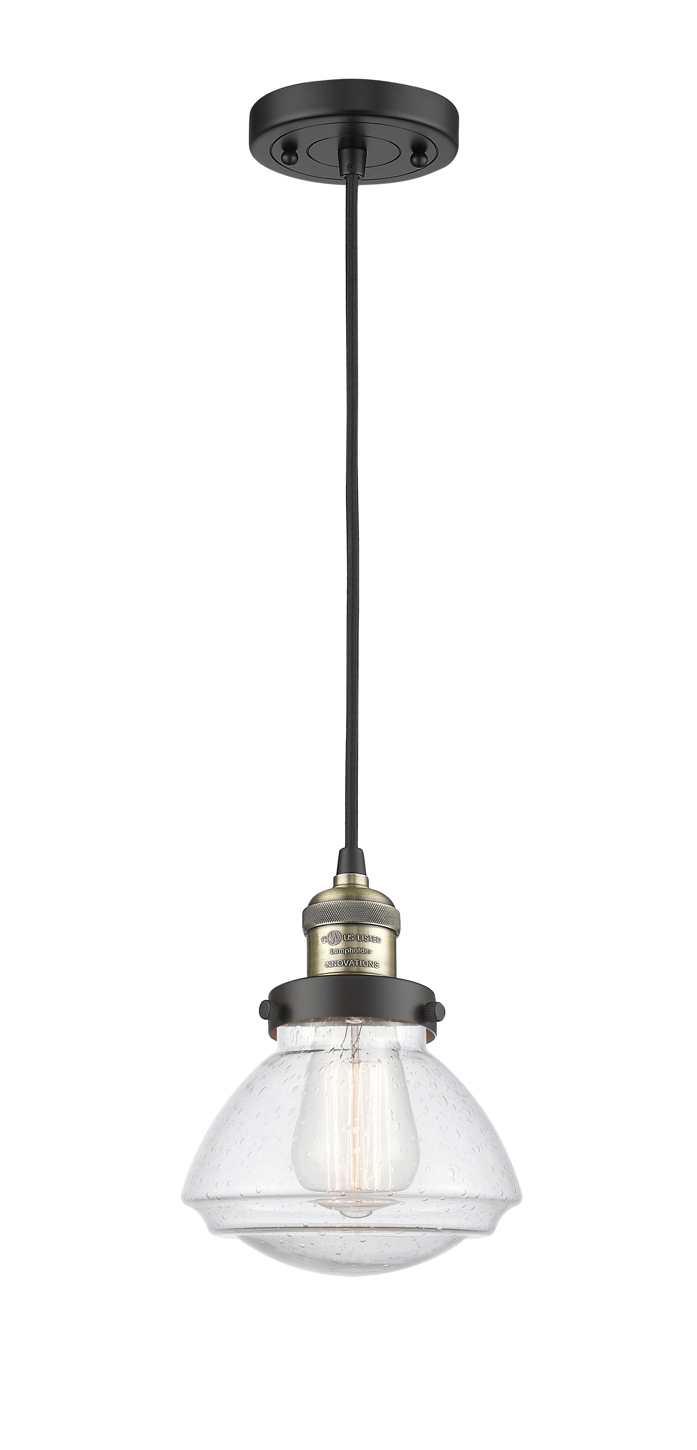 Franklin Restoration Cast Brass Mini Pendant