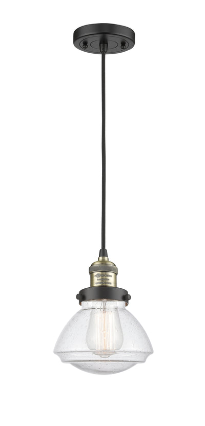 Franklin Restoration Cast Brass Mini Pendant