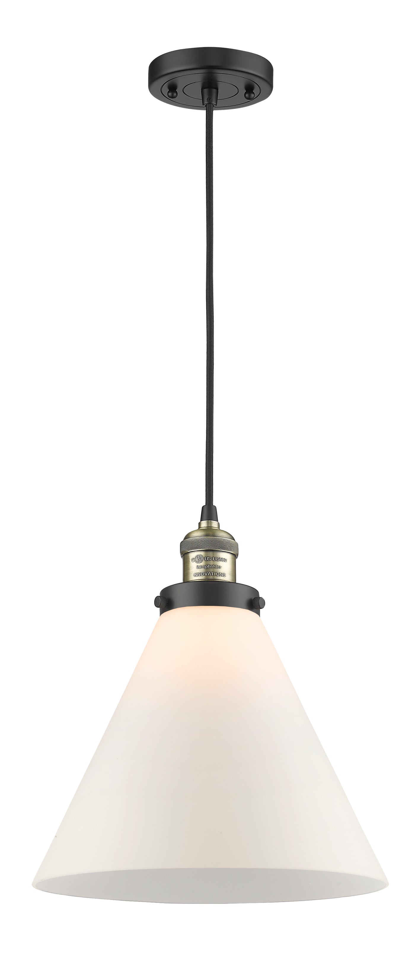 Franklin Restoration Mini Pendant Antique Brass