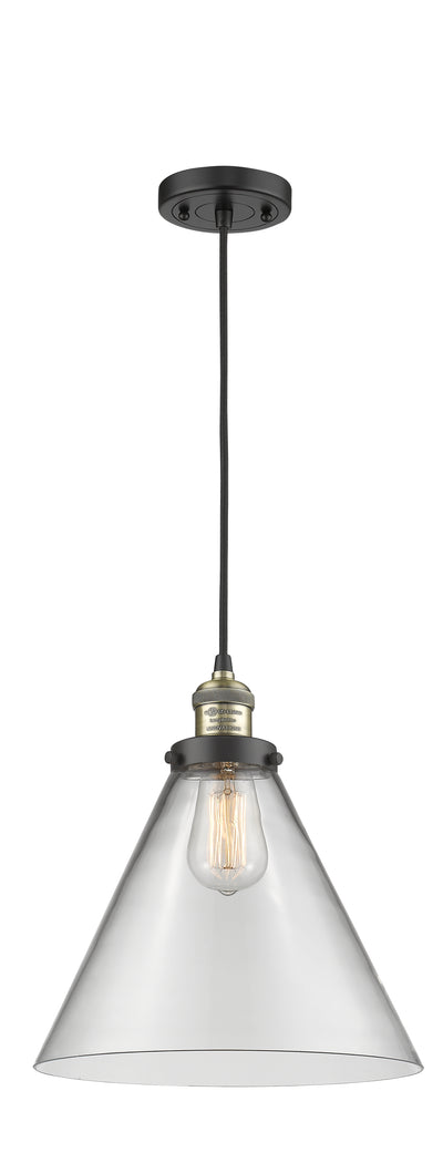 Franklin Restoration Mini Pendant Antique Brass