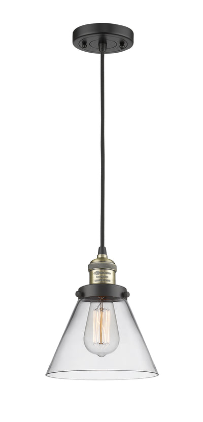 Franklin Restoration Mini Pendant Antique Brass