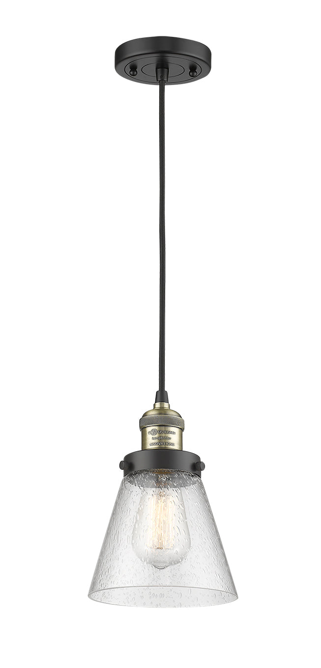 Franklin Restoration Mini Pendant Antique Brass