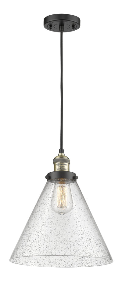 Franklin Restoration Mini Pendant Antique Brass
