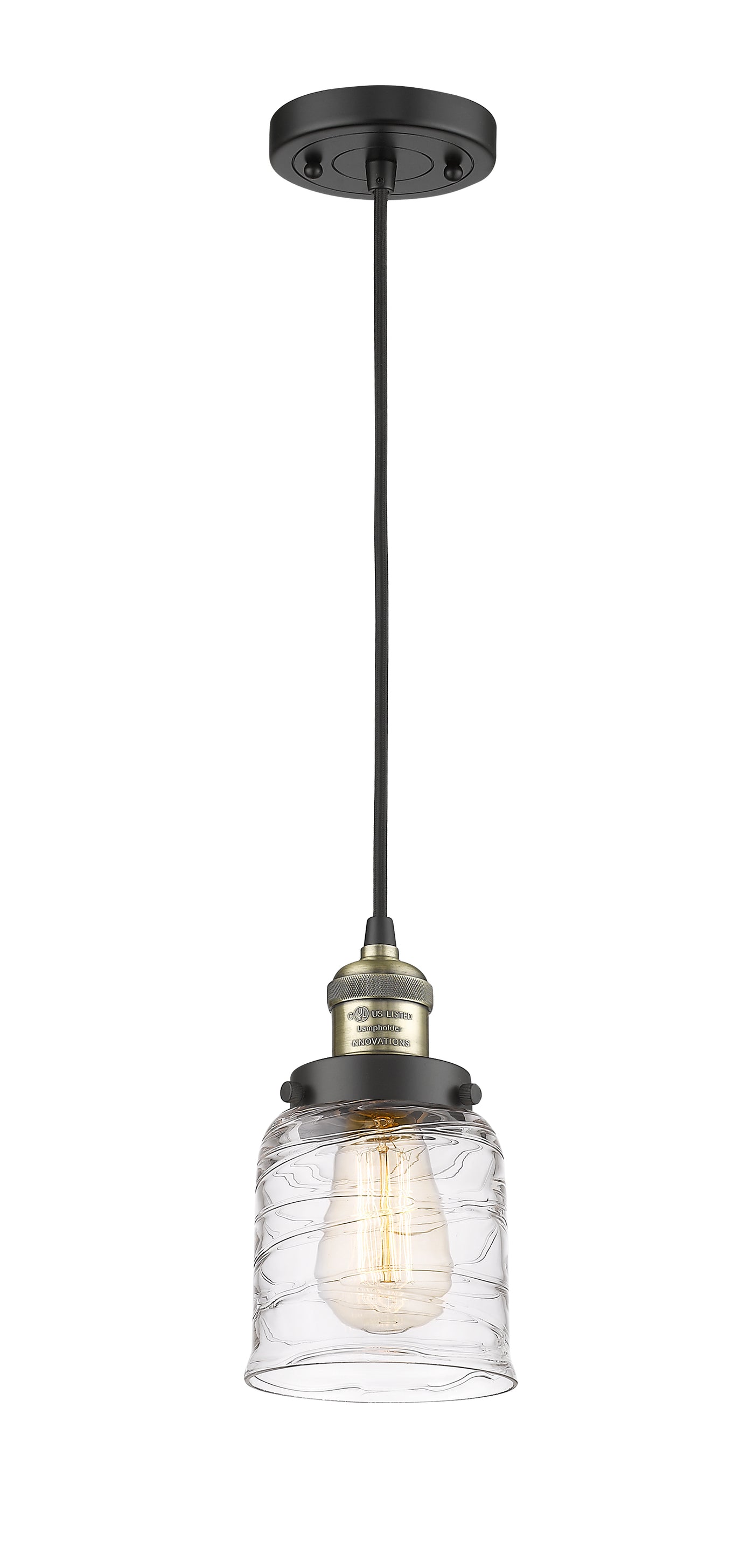 Franklin Restoration Mini Pendant Cast Brass