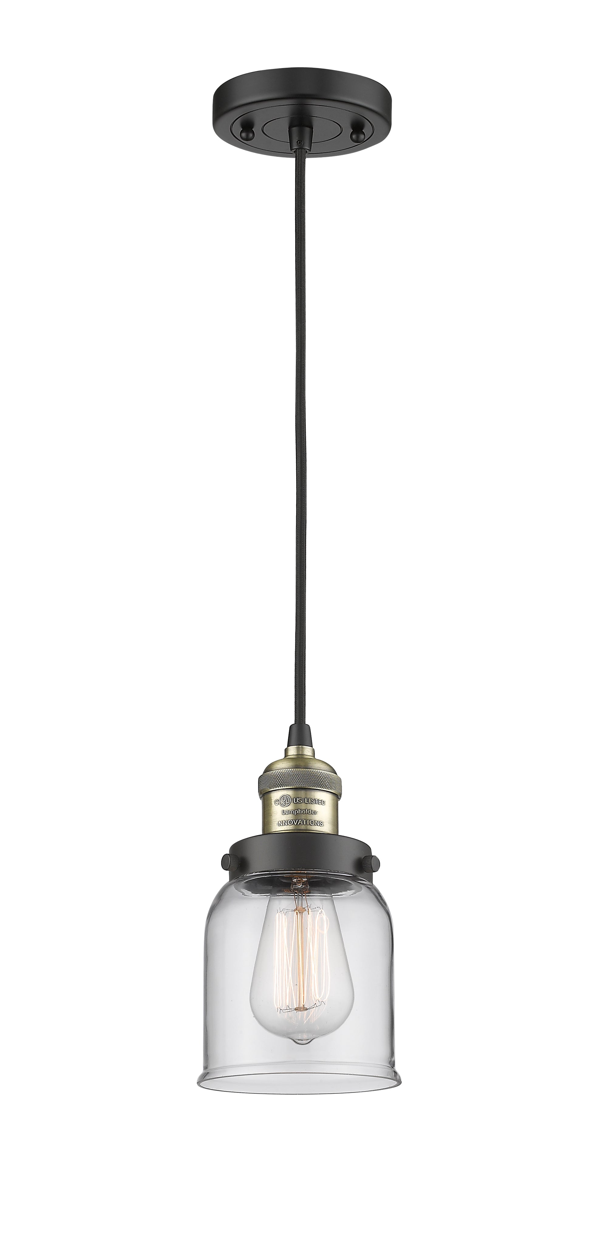 Franklin Restoration Mini Pendant Cast Brass