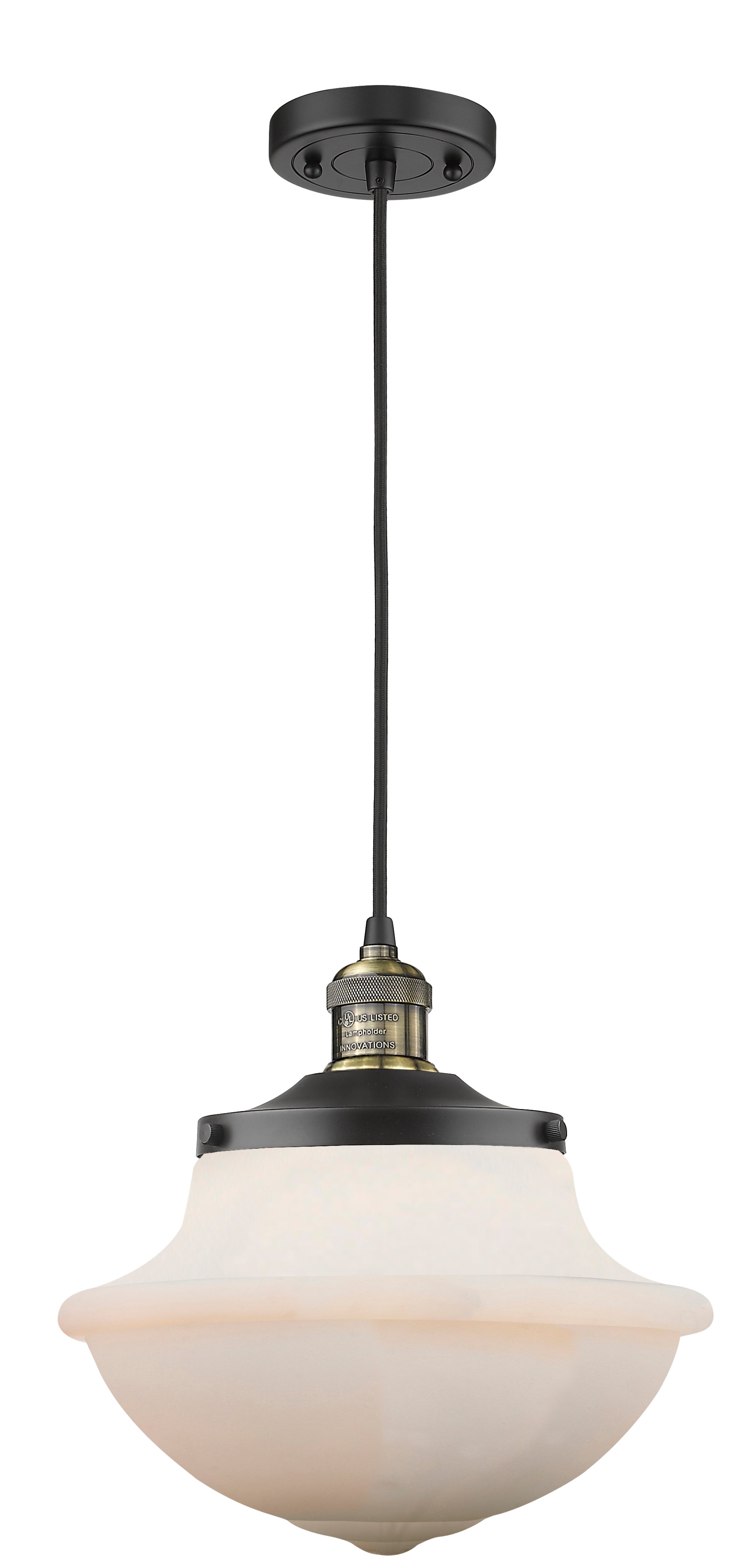 Franklin Restoration Mini Pendant Antique Brass