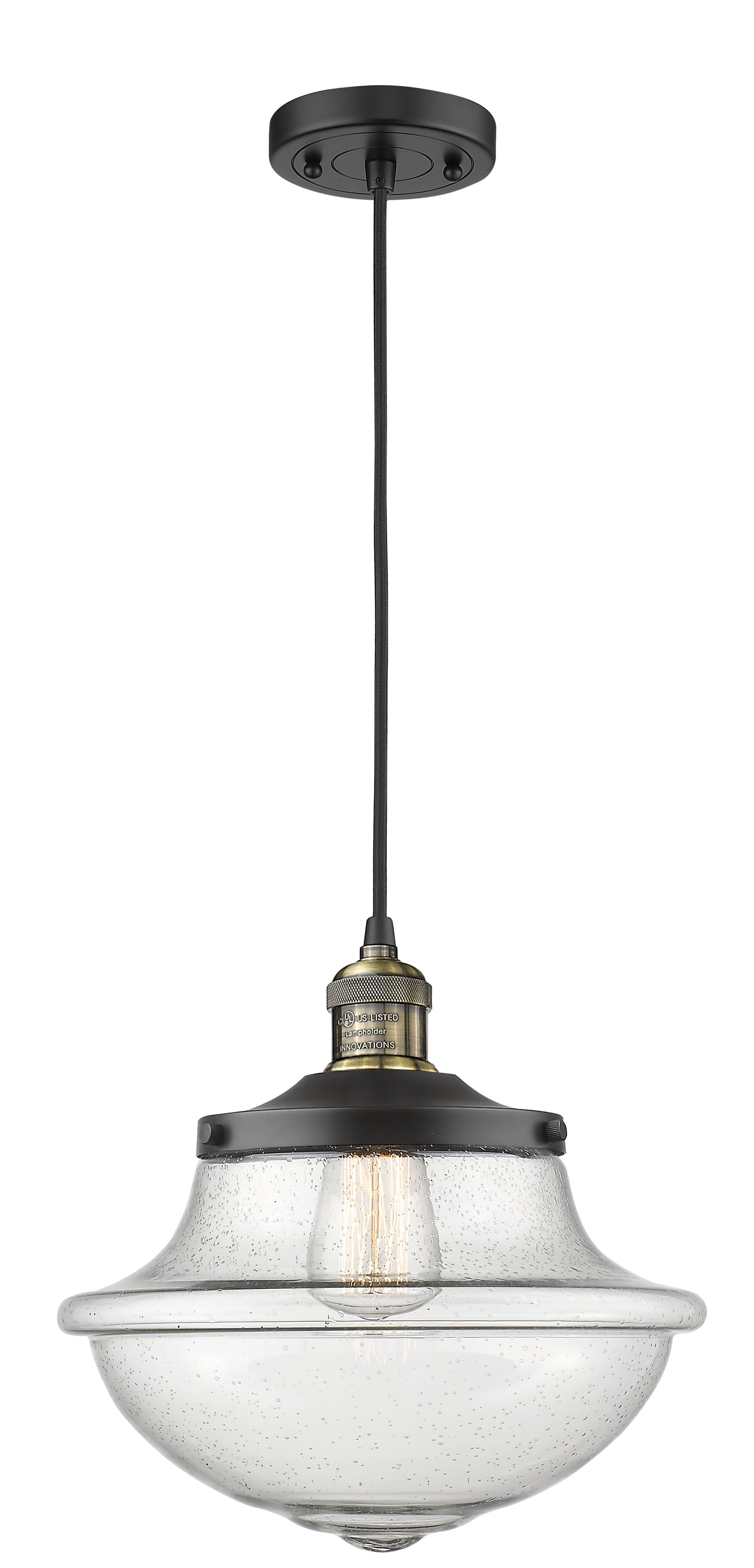 Franklin Restoration Mini Pendant Antique Brass