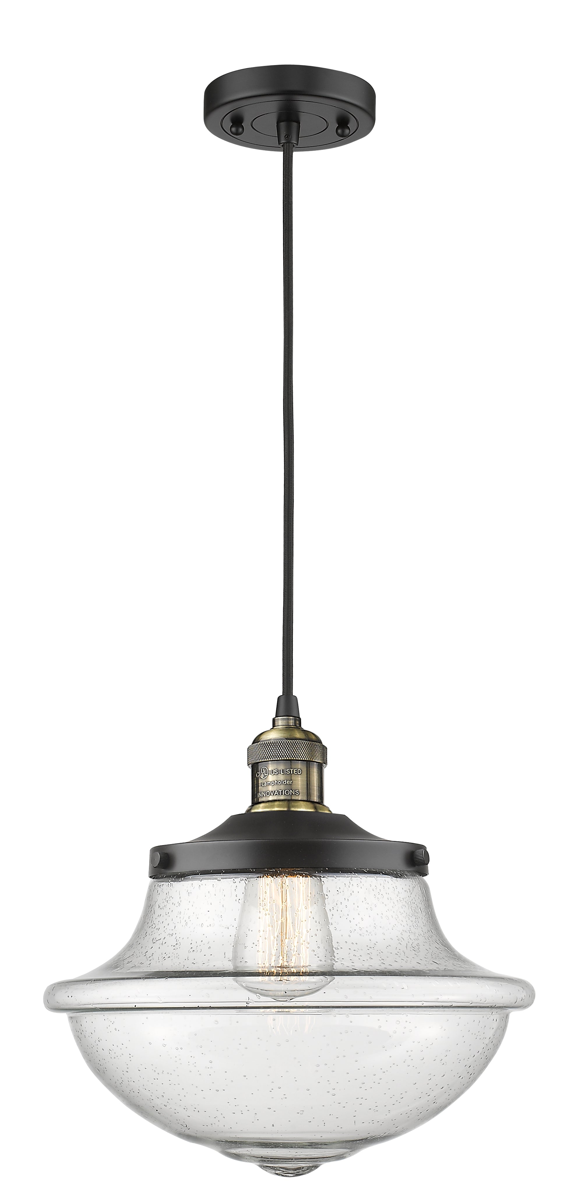 Franklin Restoration Mini Pendant Antique Brass