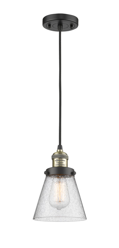 Franklin Restoration Mini Pendant Antique Brass