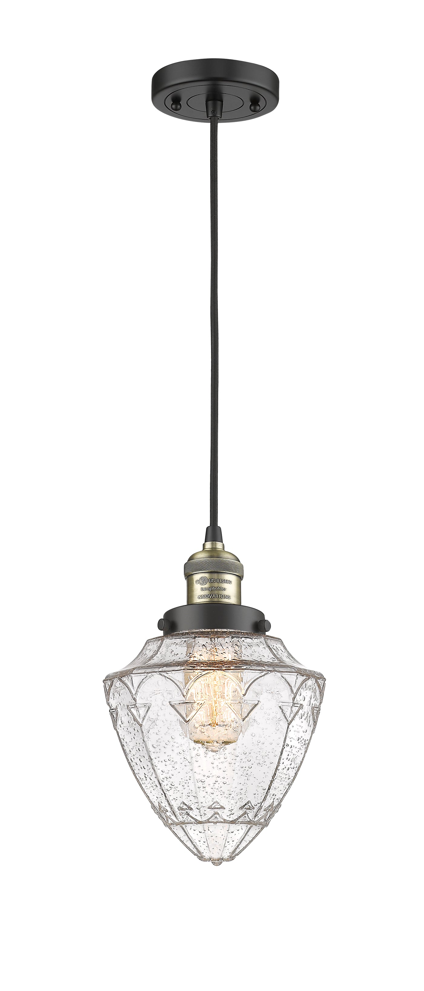 Franklin Restoration Mini Pendant Antique Brass
