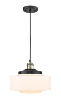 Franklin Restoration Mini Pendant Antique Brass