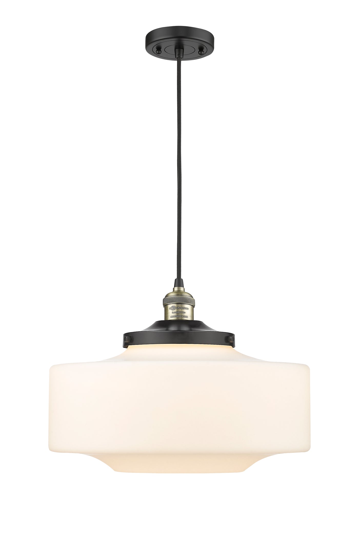 Franklin Restoration Mini Pendant Brass Finish