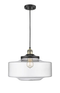 Franklin Restoration Mini Pendant Antique Brass