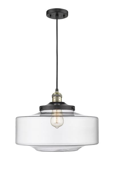 Franklin Restoration Mini Pendant Antique Brass
