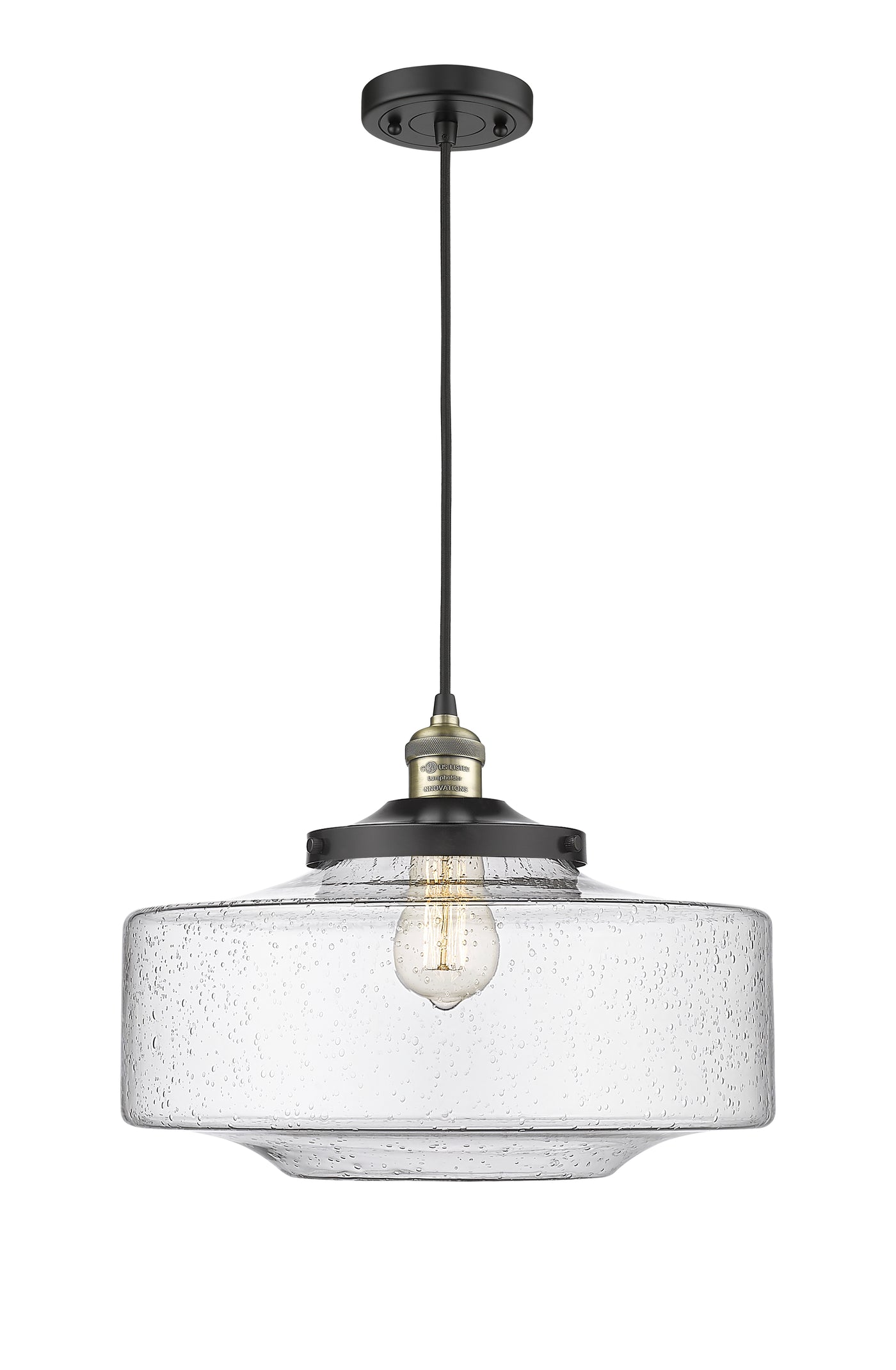 Franklin Restoration Mini Pendant Brass Finish