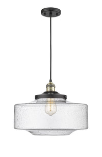 Franklin Restoration Mini Pendant Brass Finish
