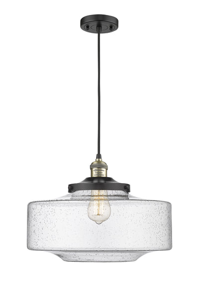 Franklin Restoration Mini Pendant Brass Finish