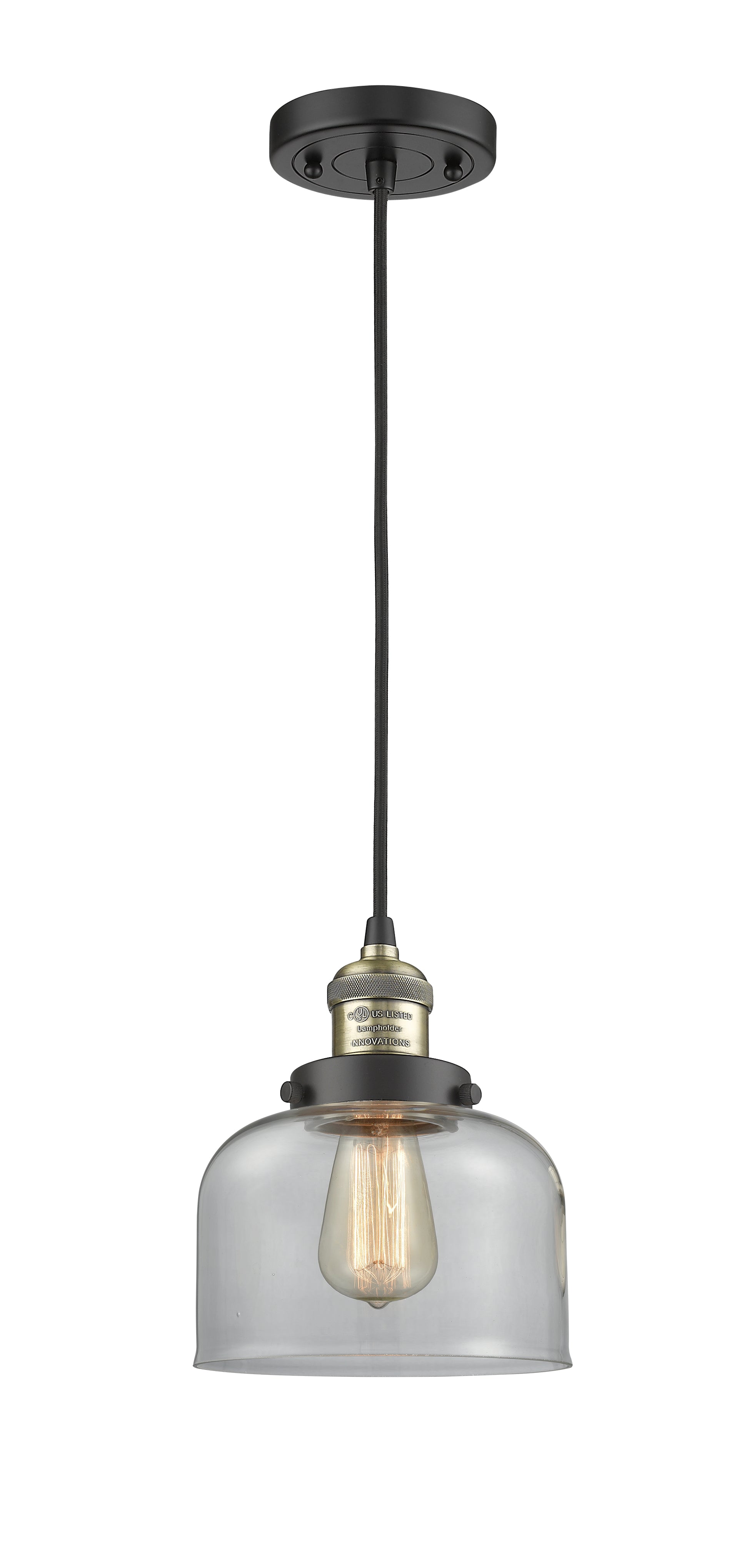 Franklin Restoration Mini Pendant Antique Brass