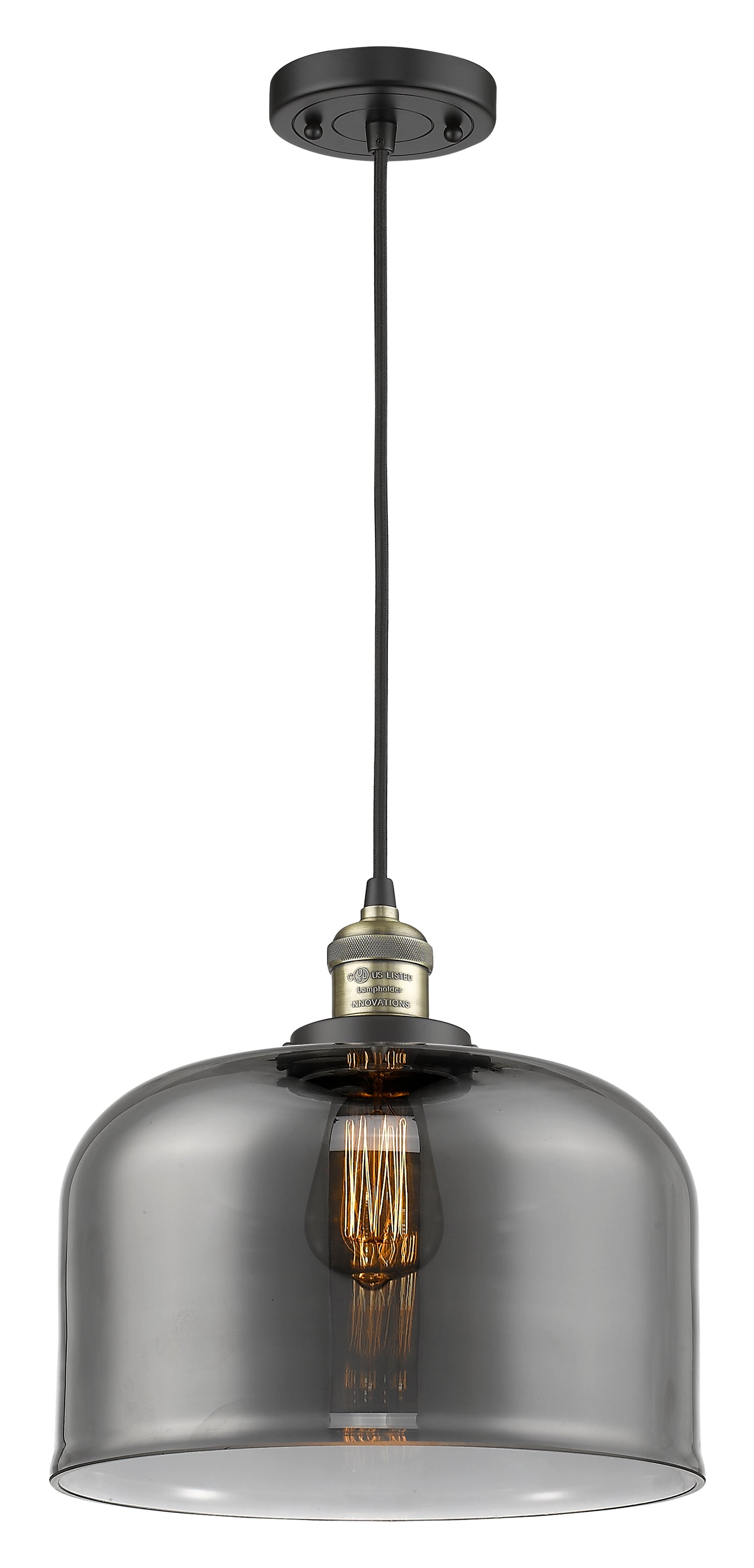 Franklin Restoration Mini Pendant Brass Steel