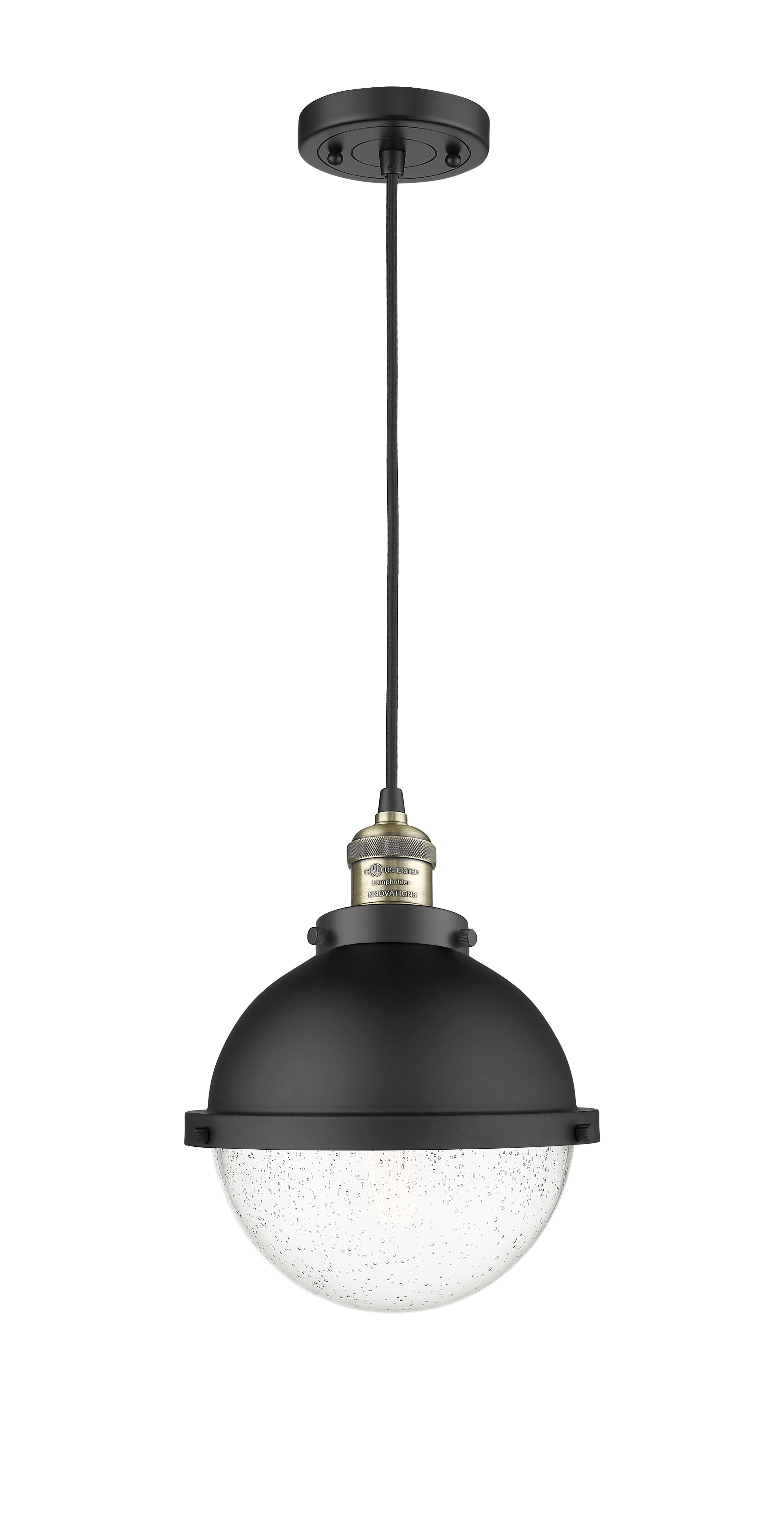 Franklin Restoration Mini Pendant Black Brass