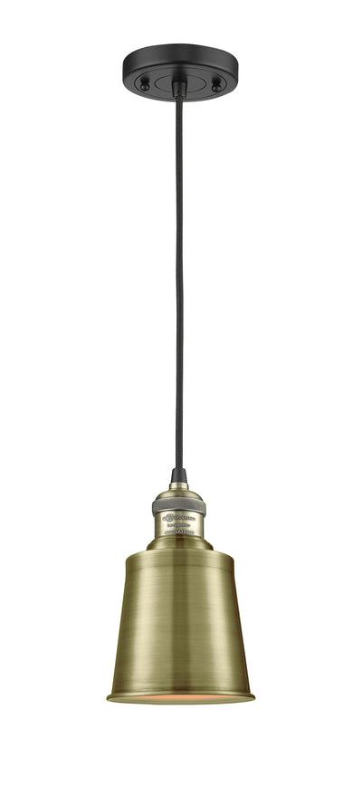 Franklin Restoration Antique Brass Pendant