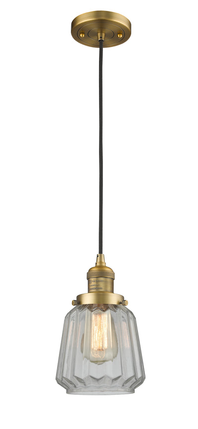Franklin Restoration Mini Pendant Antique Brass