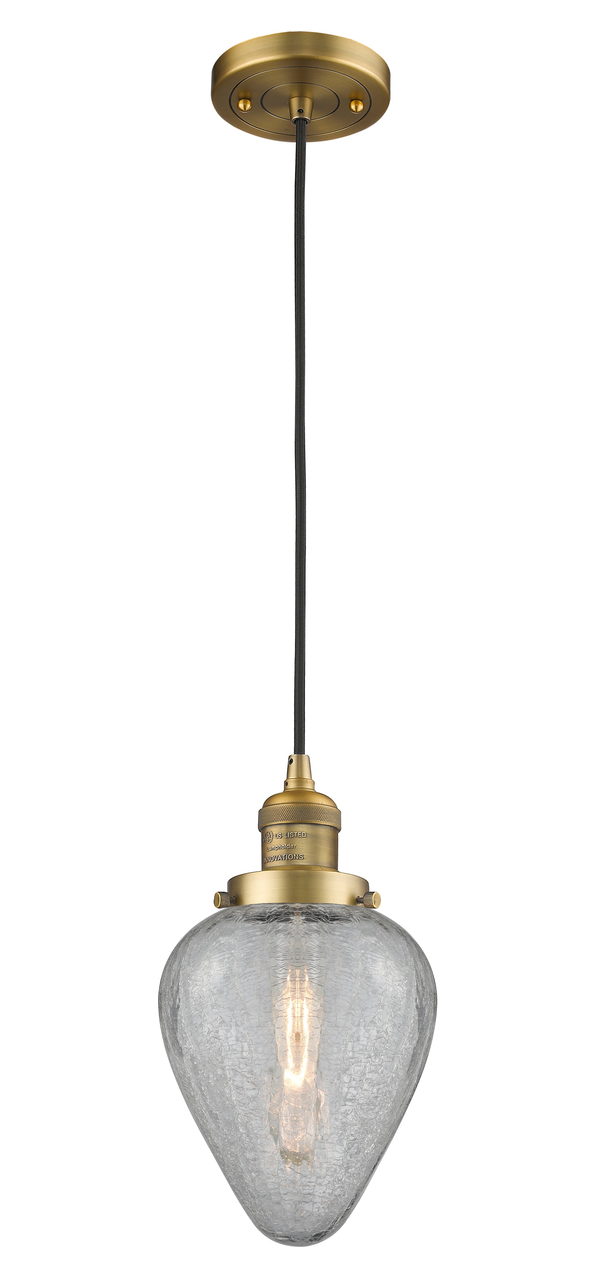Franklin Restoration Mini Pendant Antique Brass