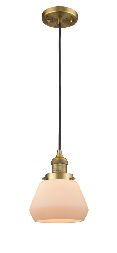 Franklin Restoration Mini Pendant Antique Brass