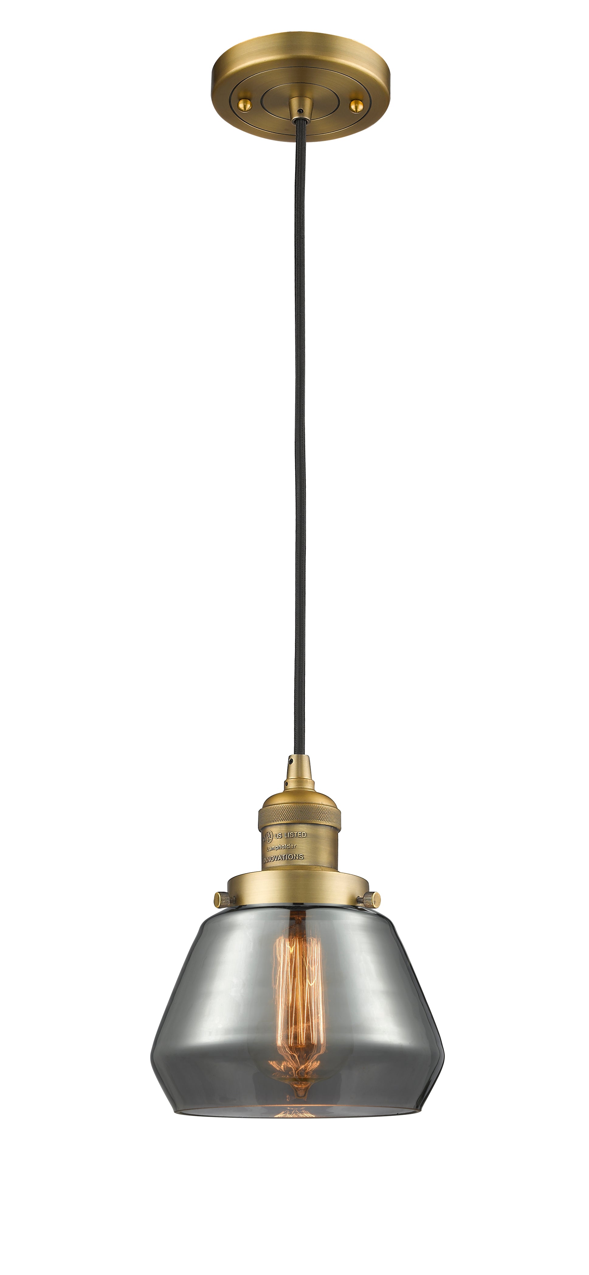 Franklin Restoration Mini Pendant Antique Brass