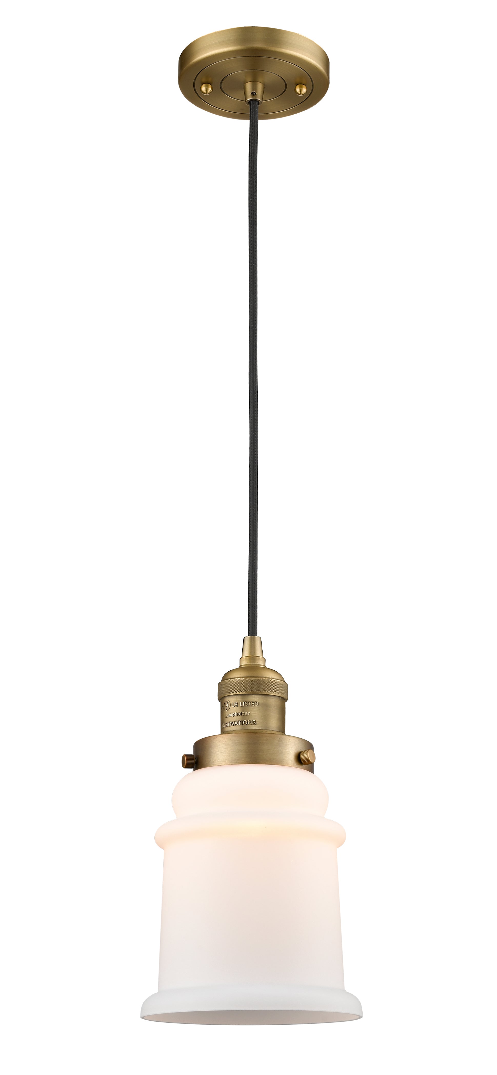 Franklin Restoration Mini Pendant Antique Brass