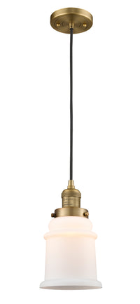 Franklin Restoration Mini Pendant Antique Brass