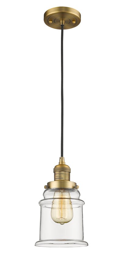 Franklin Restoration Mini Pendant Antique Brass