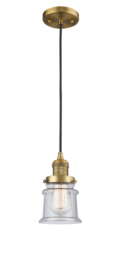 Franklin Restoration Mini Pendant Antique Brass